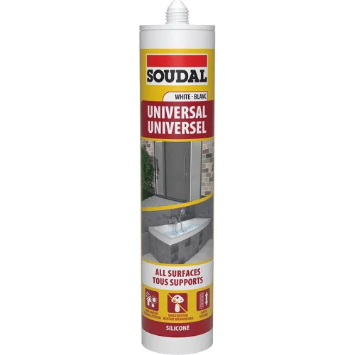 270 ml Universal Silikon Profil Ağ Soudal 270 ml Universal Silikon Profil Ağ Soudal