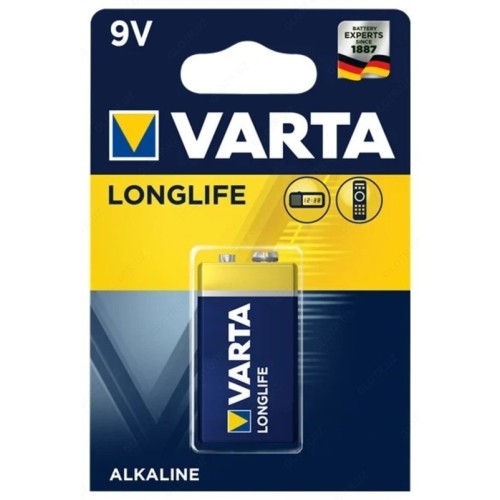 Batareya Longlife 9V Varta 4122 Batareya Longlife 9V Varta 4122