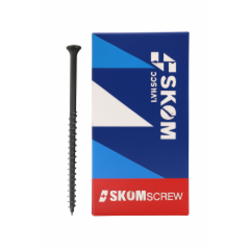 Сироп 3,5x38 черный большой Skom