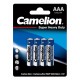 Batareya Blue AAA4 Camelion R03P-BP4B