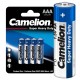 Batareya Blue AAA4 Camelion R03P-BP4B