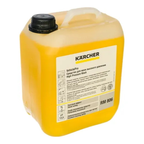 Təzyiq yuyucuları üçün köpük təmizləyici maddə RM 806 5L Karcher 6.295-504.0 Təzyiq yuyucuları üçün köpük təmizləyici maddə RM 806 5L Karcher 6.295-504.0